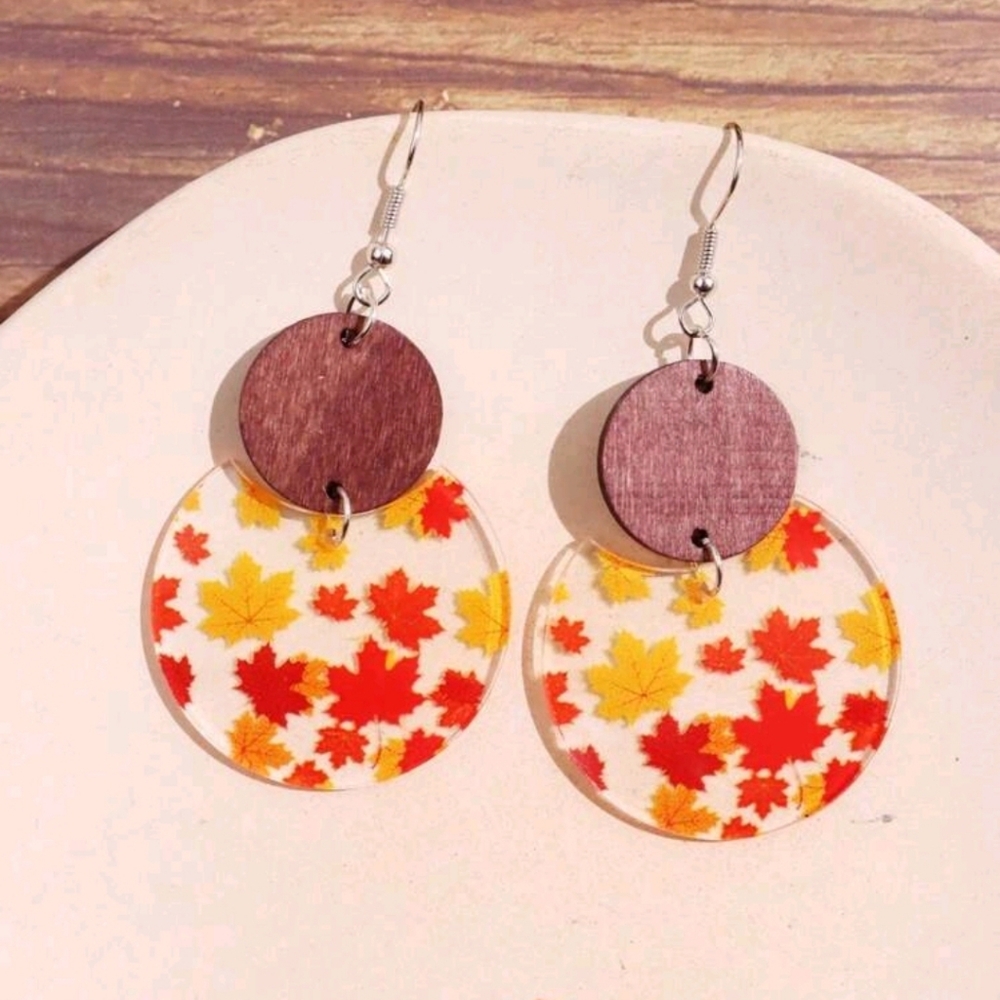 Falling Leaves Earrings